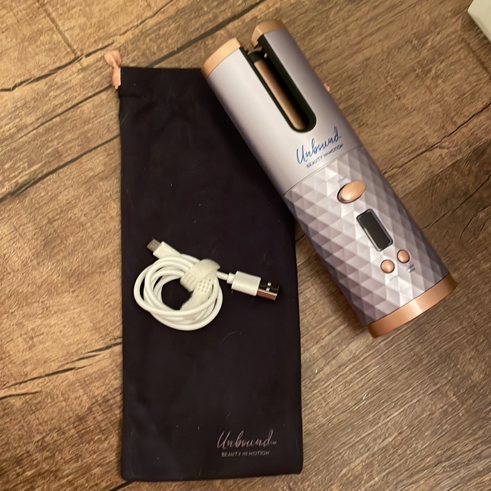 Unbound hair curler